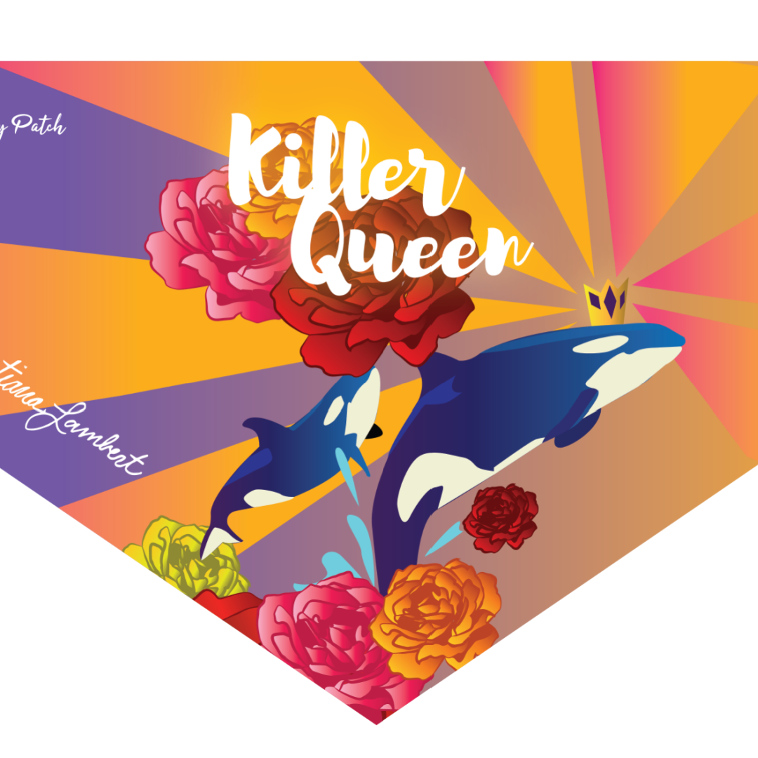 Killer Queen Collar Cover and Collar Bundle